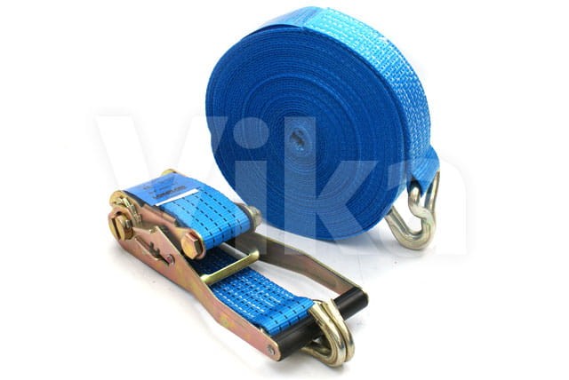 Pas transportowy z napinaczem 3.2 tony 50 mm niebieski