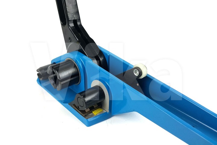 Napinacz taśmy poliestrowej niebieski pakowanie