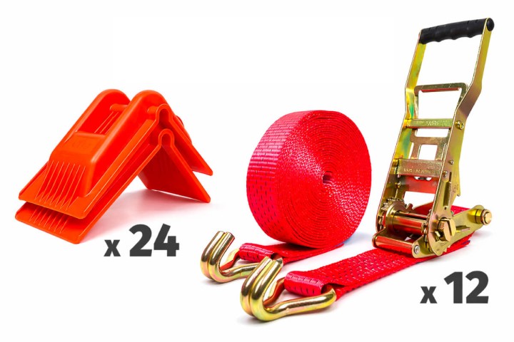 Pasy 500dan ERGO Promocja: 12 pasów i 24 narożników