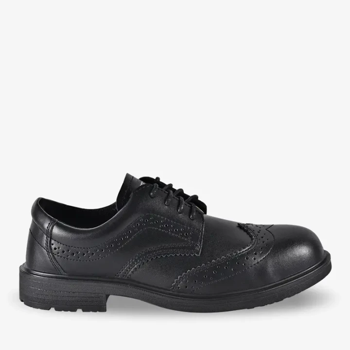 Eleganckie buty do pracy skórzane Manager S3S Safety Jogger