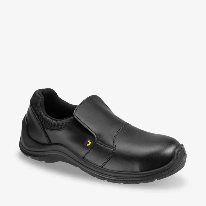 Czarne półbuty ochronne dla przemysłu spożywczego Dolce S3 Safety Jogger