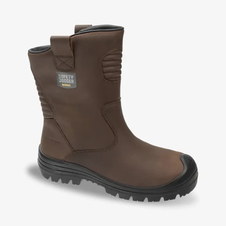 Wysokie zimowe buty robocze Mayon S3S Winter Safety Jogger