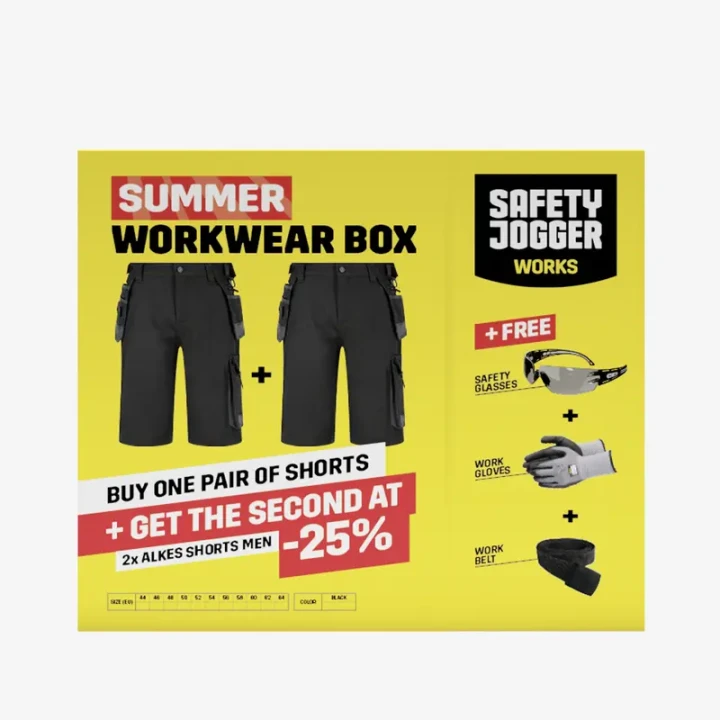 PromoBox 2 para -25% Spodnie robocze krótkie Alkes