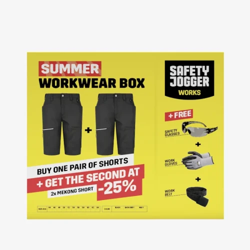 PromoBox 2 para -25% Spodnie robocze krótkie Mekong