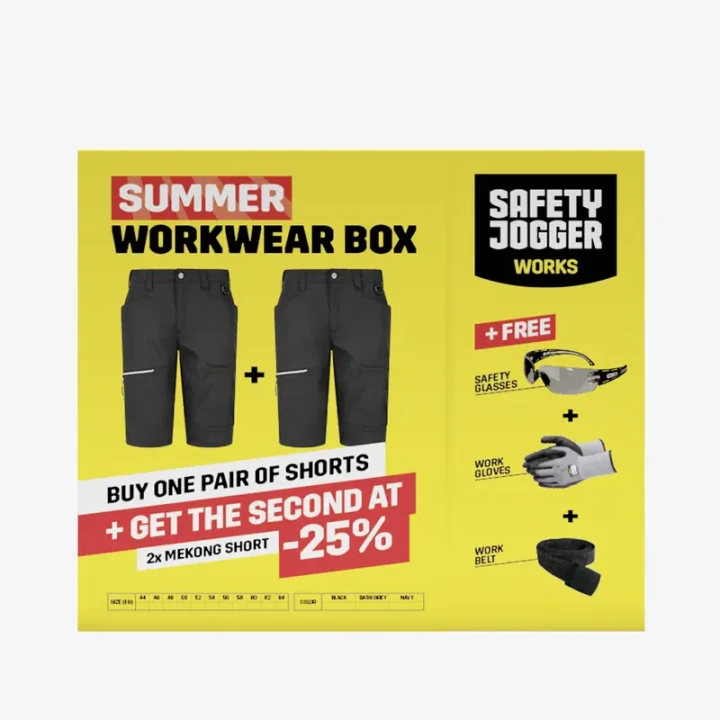 PromoBox 2 para -25% Spodnie robocze krótkie Mekong