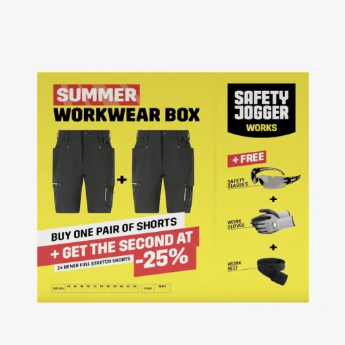 PromoBox 2 para -25% Spodnie robocze krótkie Deneb Full-Stretch