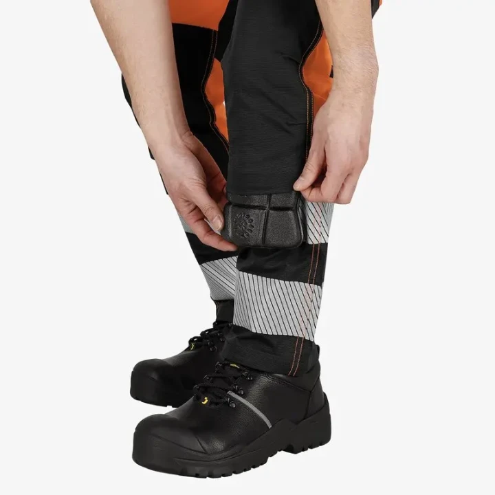 Spodnie robocze odblaskowe męskie Scuti Hivis Safety Jogger