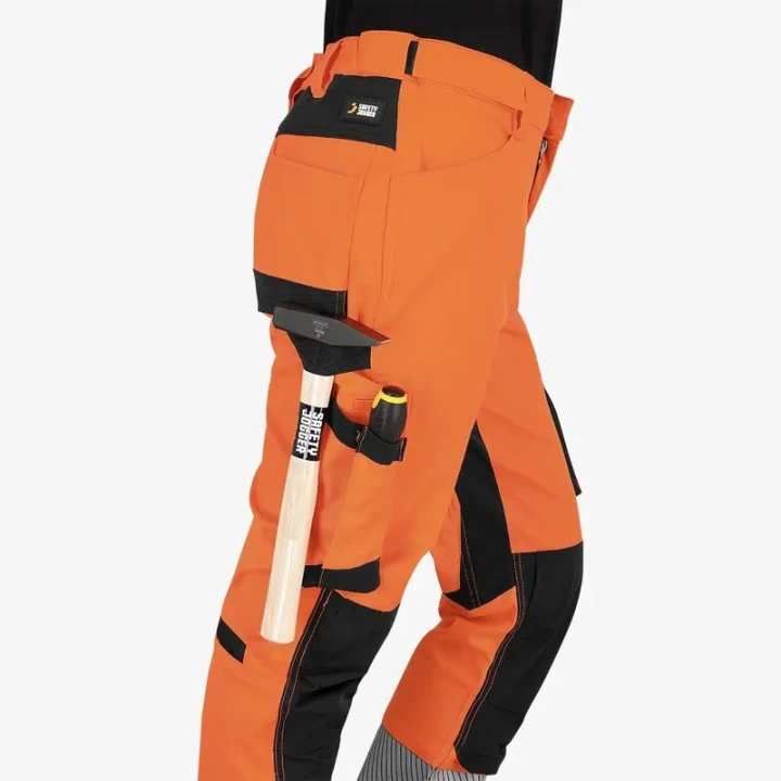 Spodnie robocze odblaskowe męskie Scuti Hivis Safety Jogger