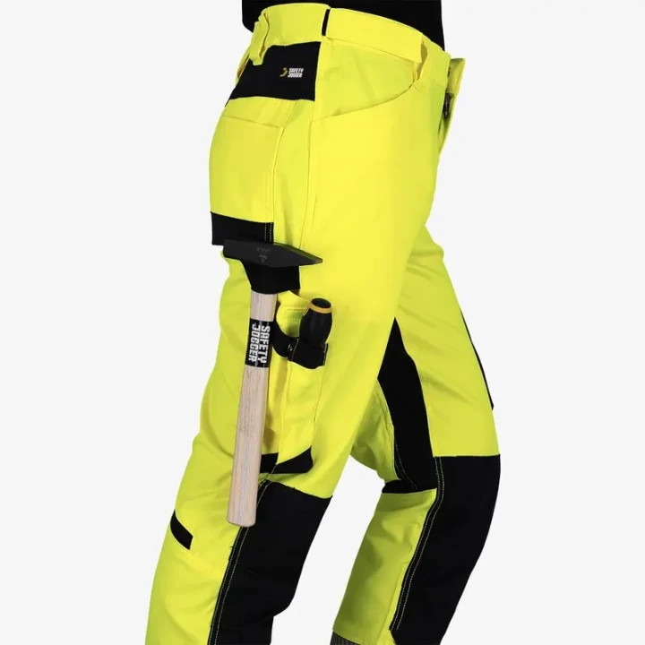 Spodnie robocze odblaskowe męskie Scuti Hivis Safety Jogger