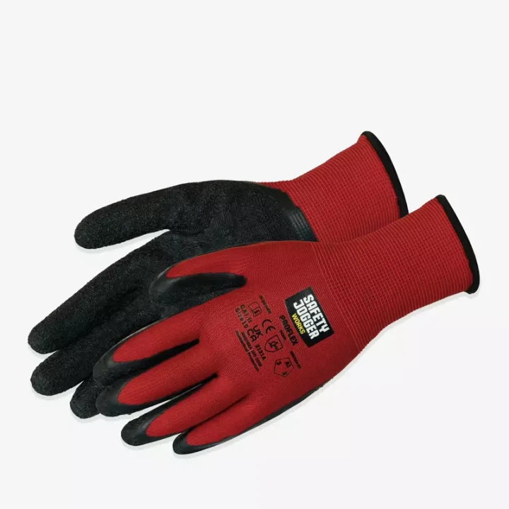 Paczka 12 par - Rękawice robocze nadzwyczajna przyczepność PROFLEX 2131A Safety Jogger
