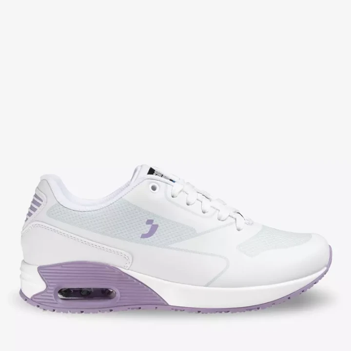 Buty medyczne damskie Ela O1 Białe Safety Jogger