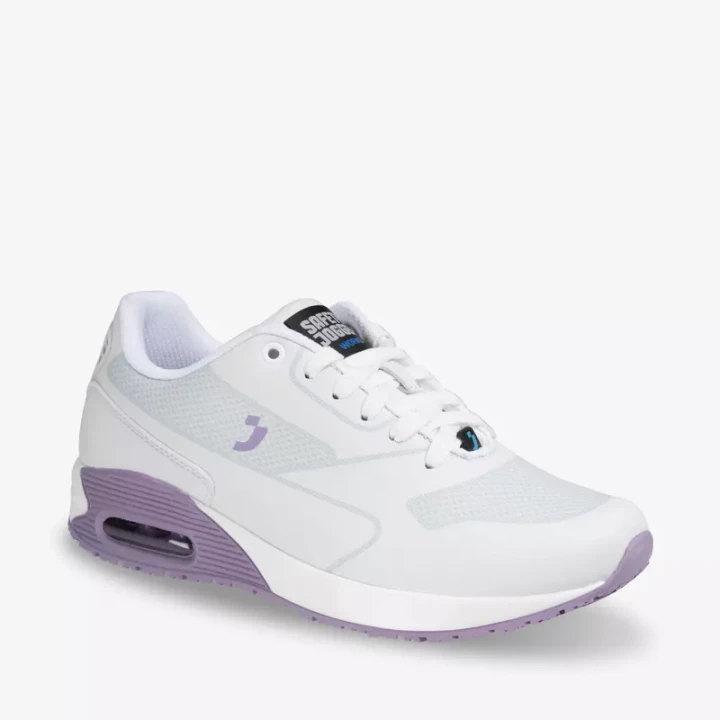 Buty medyczne damskie Ela O1 Białe Safety Jogger