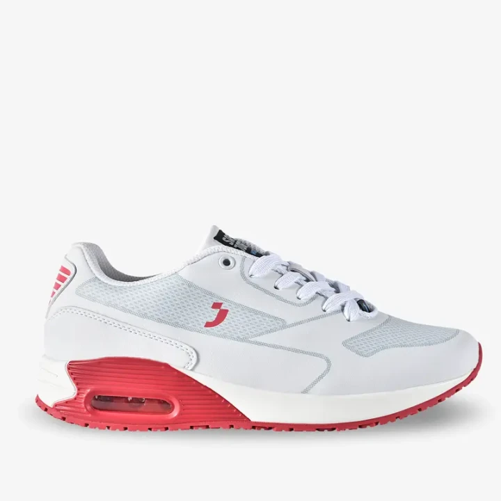 Buty medyczne damskie Ela O1 Białe Safety Jogger