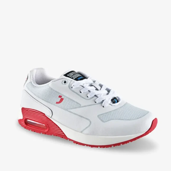 Buty medyczne damskie Ela O1 Białe Safety Jogger