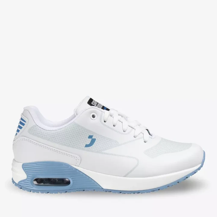 Buty medyczne damskie Ela O1 Białe Safety Jogger