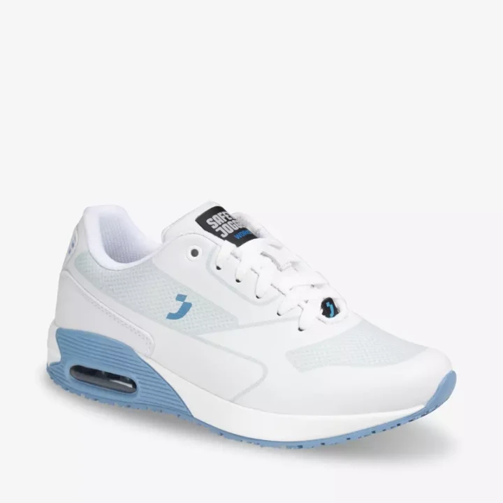 Buty medyczne damskie Ela O1 Białe Safety Jogger