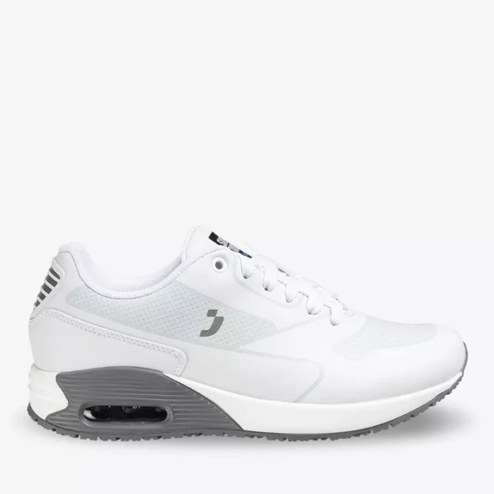 Buty medyczne damskie Ela O1 Białe Safety Jogger