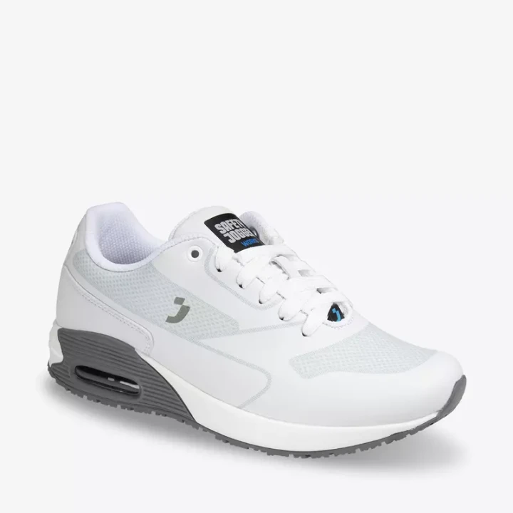 Buty medyczne damskie Ela O1 Białe Safety Jogger