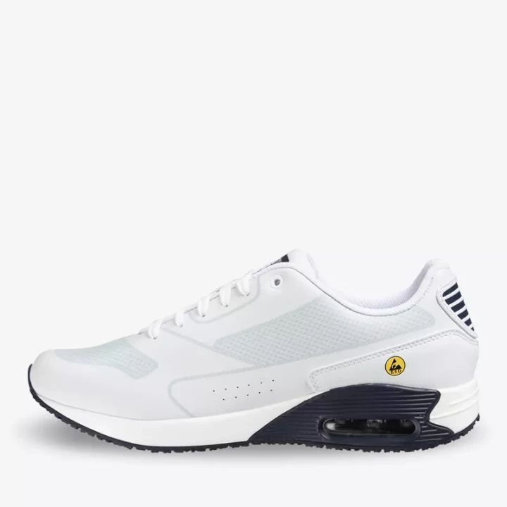 Buty medyczne męskie Justin O1 Białe Safety Jogger