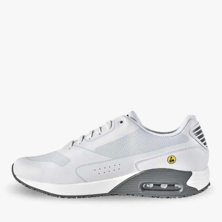Buty medyczne męskie Justin O1 Białe Safety Jogger