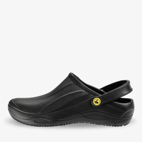 Klapki medyczne Crocsy Smooth OB Białe Safety Jogger
