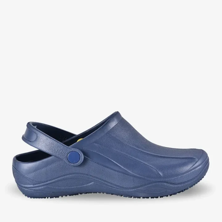 Klapki medyczne Crocsy Smooth OB Białe Safety Jogger