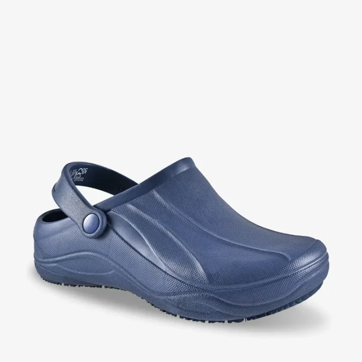 Klapki medyczne Crocsy Smooth OB Białe Safety Jogger