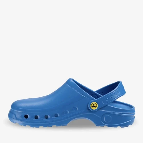 Klapki medyczne Crocsy Sonic OB Białe Safety Jogger