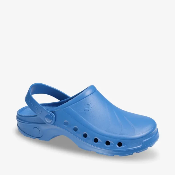 Klapki medyczne Crocsy Sonic OB Białe Safety Jogger