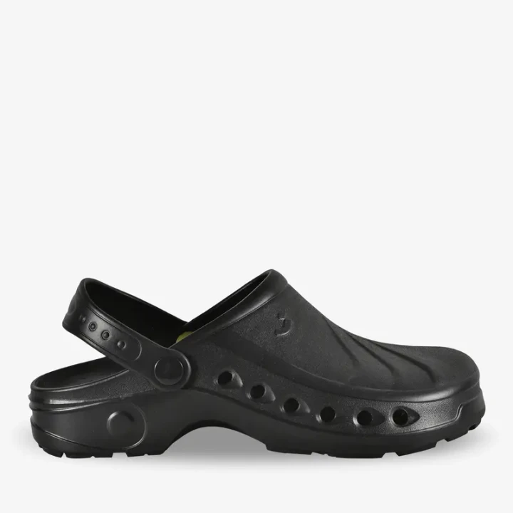 Klapki medyczne Crocsy Sonic OB Białe Safety Jogger