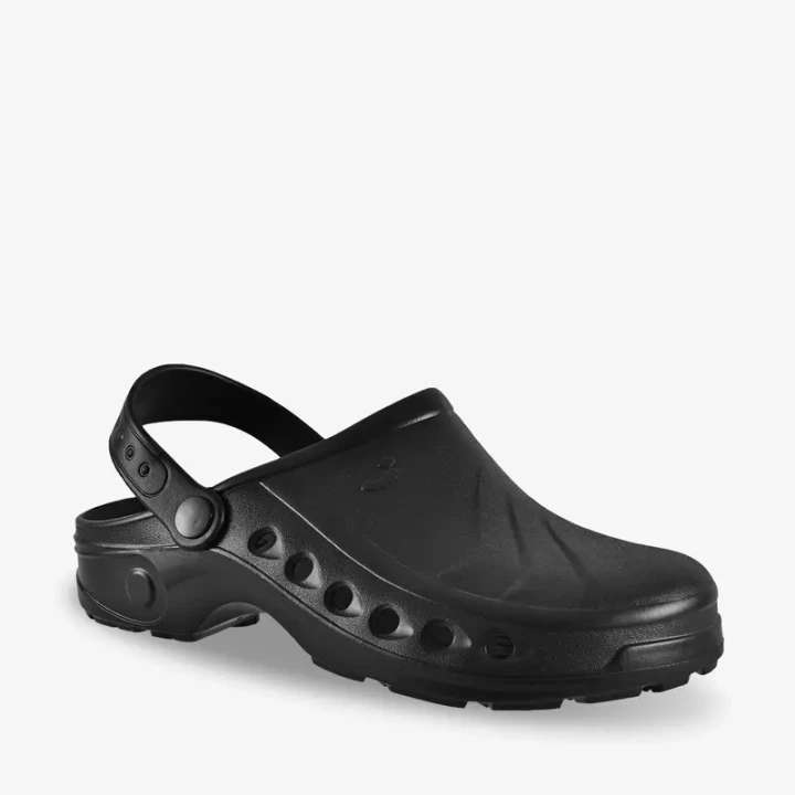 Klapki medyczne Crocsy Sonic OB Białe Safety Jogger