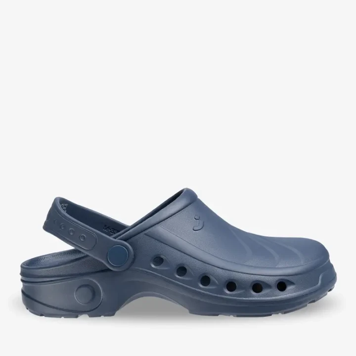 Klapki medyczne Crocsy Sonic OB Białe Safety Jogger