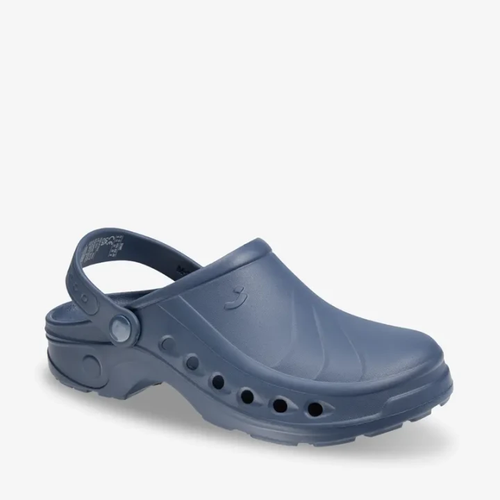 Klapki medyczne Crocsy Sonic OB Białe Safety Jogger