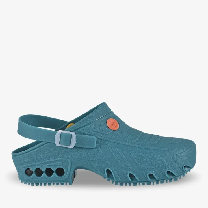 Klapki medyczne Crocsy Oxyclog OB Białe Safety Jogger