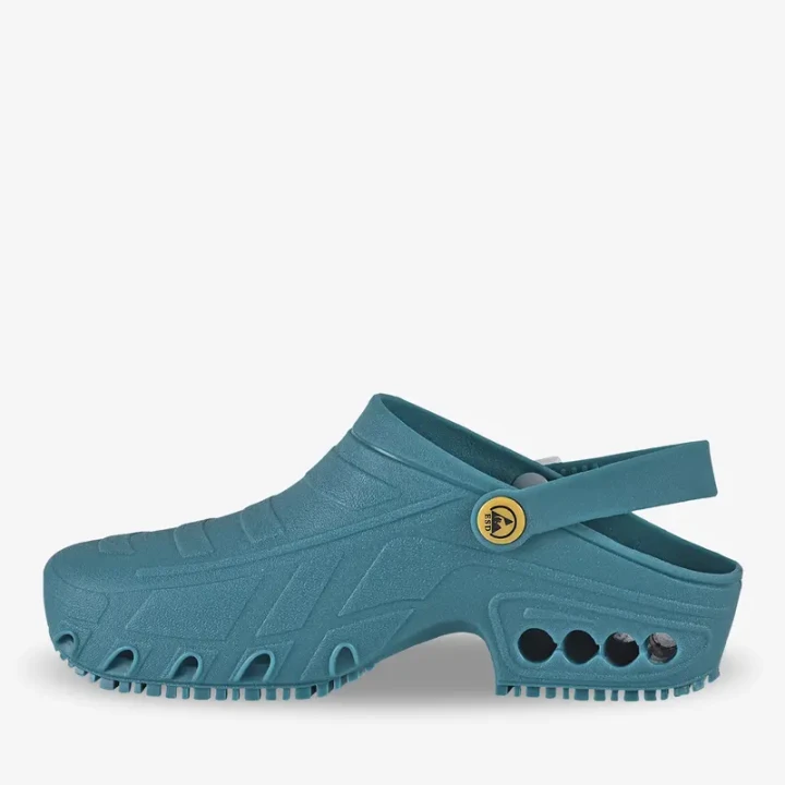 Klapki medyczne Crocsy Oxyclog OB Białe Safety Jogger
