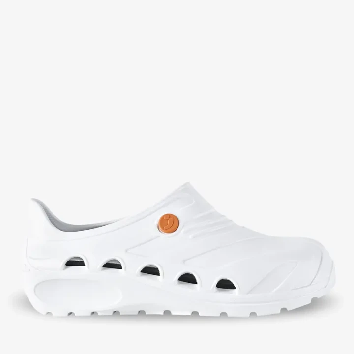 kopia Klapki medyczne Crocsy Oxyva OB Białe Safety Jogger