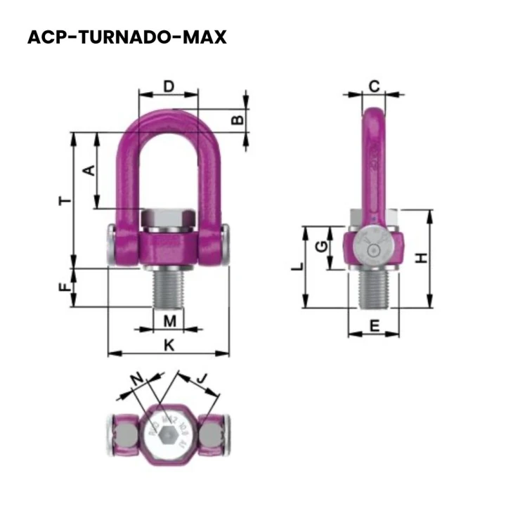 ACP TURNADO MAX wymiary