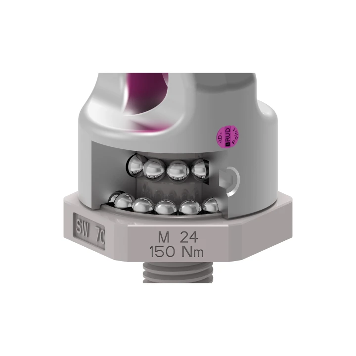 Śruba obrotowa z łańcuchem RUD PP-VIP PowerPoint® gwint metryczny