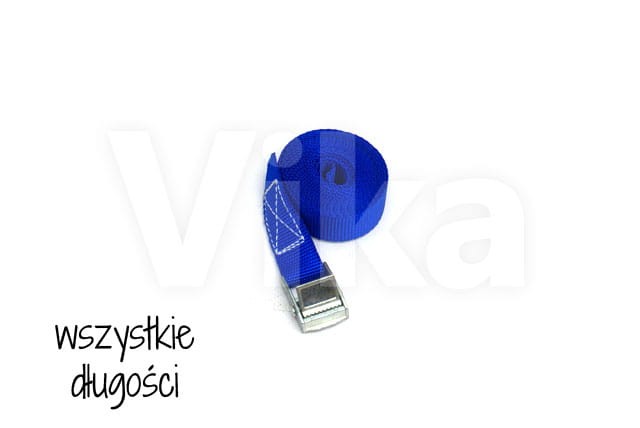 Pas ściągający do banerów - niebieski 