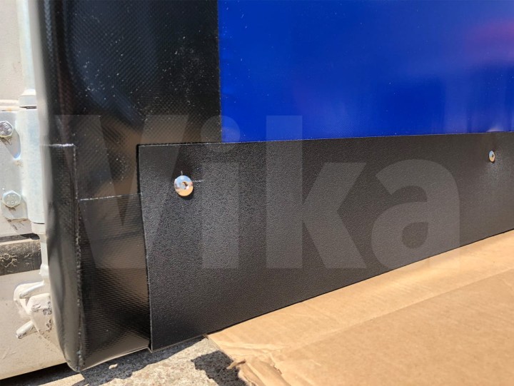 Kurtyna termoizolacyjna zabezpieczony próg