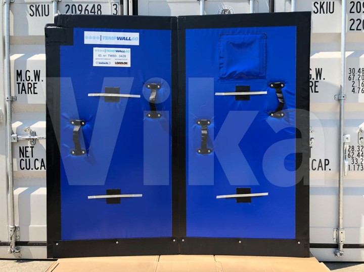 Kurtyna termoizolacyjna typu materac