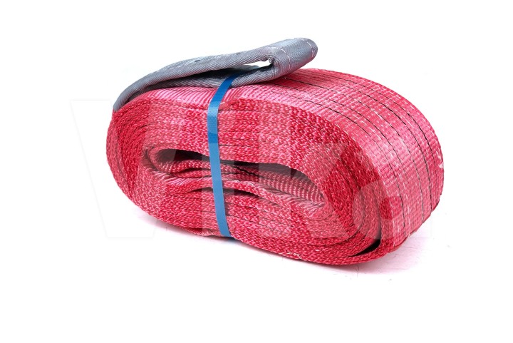 Zawiesie pasowe 5 ton - czerwone