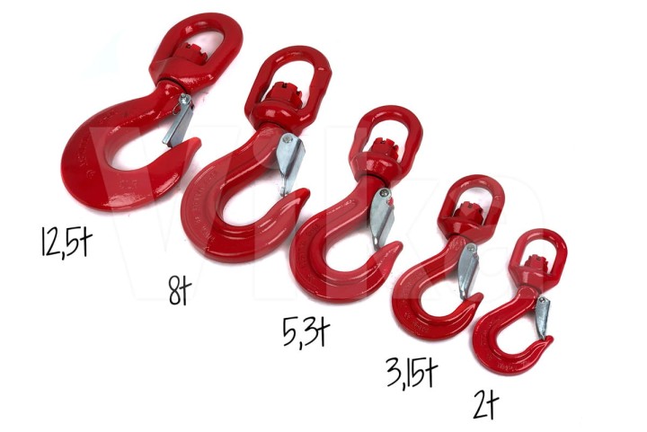 Haki obrotowe - wszystkie tonarze