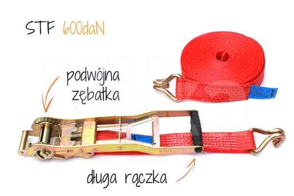 Budowa pasa ERGO 600 daN