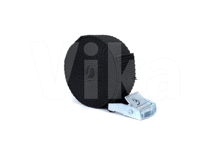 Pas ściągający 25 mm z klamrą czarny