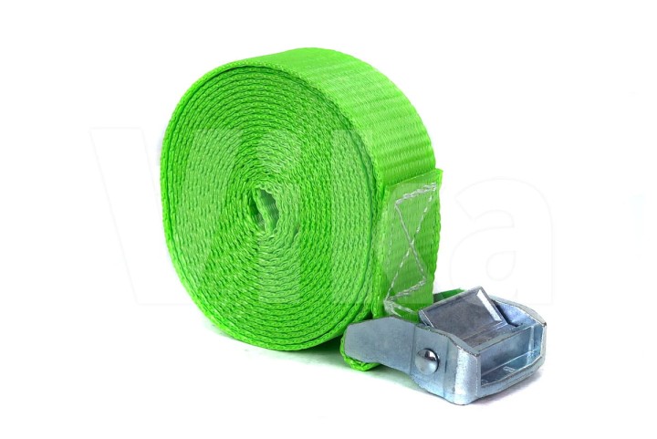 Pas ściągający 35mm z klamrą jasny zielony