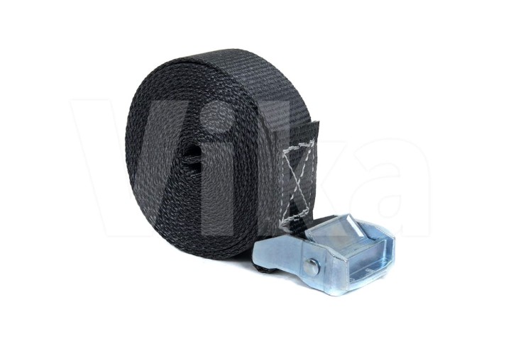 Pas ściągający 35mm z klamrą czarny