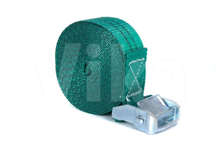 Pas ściągający 35mm z klamrą zielony