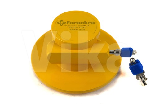 Antykradzieżowa blokada sworznia naczepy