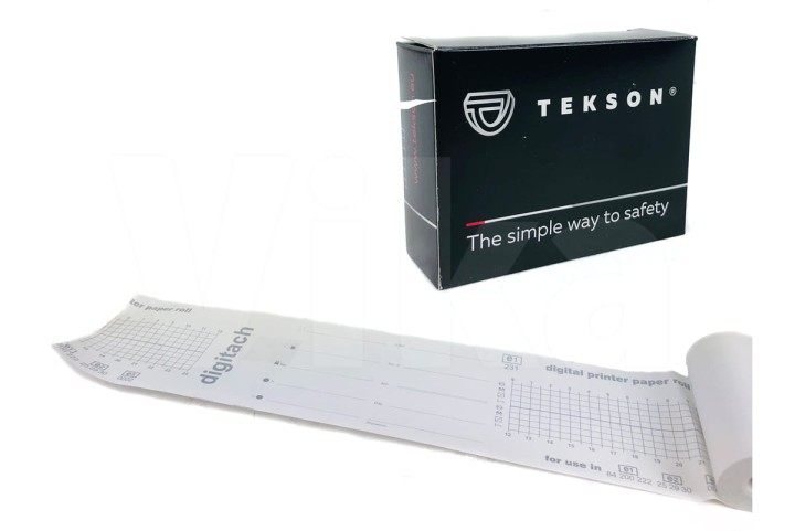 Papier termiczny do tachografu cyfrowego - 8m